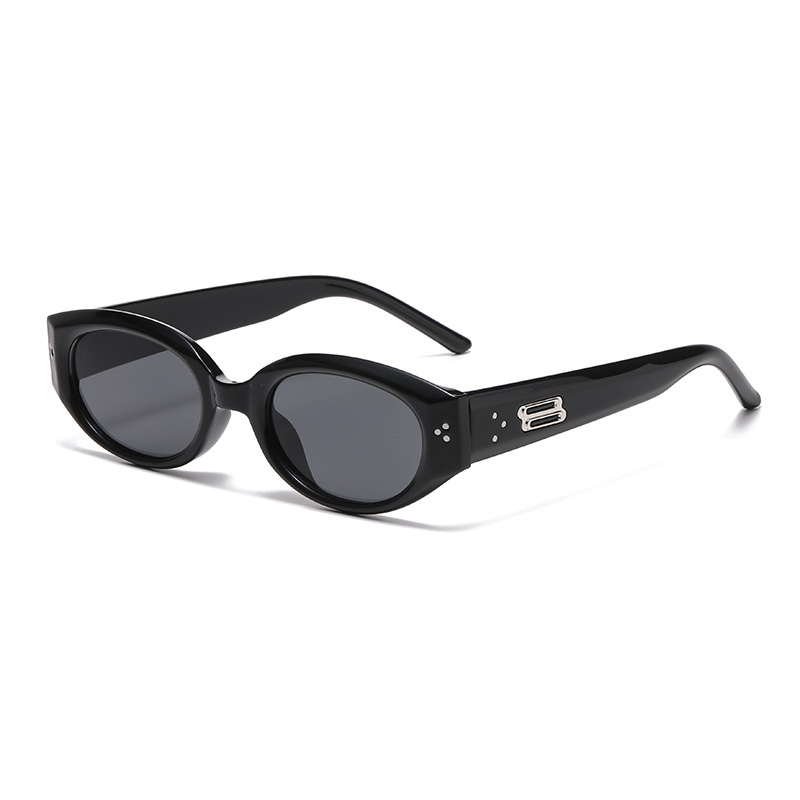 Gafas de sol de montura estrecha Gafas de sol de ojo de gato de montura pequeña retro de moda Gafas de sol de protección solar de sombra transfronteriza Gafas de sol de alta calidad