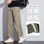 修身直筒男士新款男裤子