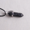 Organic pendant, natural water, crystal, bullet, necklace, European style