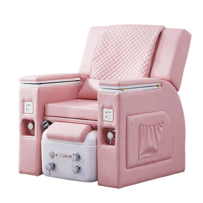 Sillón de manicura, sillón para pedicura, tatuaje eléctrico de cejas, extensión de pestañas, cuidado de pies, bañera multifuncional todo en uno para pies, terapia de masaje eléctrico para pies.