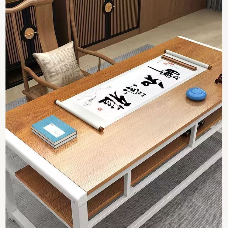 Calligraphy Desk, Simple Calligraphy and Painting Desk, Home Study Room, Brush Writing Desk, Italian-Style Office Desk, Training and Tutoring Class Computer Desk