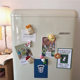 * beautiful little aunt * refrigerator sticker three-dimensional creative magnetic paste simulation food bread message sticker magnet