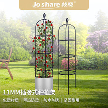 枝晓定制 11MM插接式种植架欧式月季铁线莲花支架庭院植物架