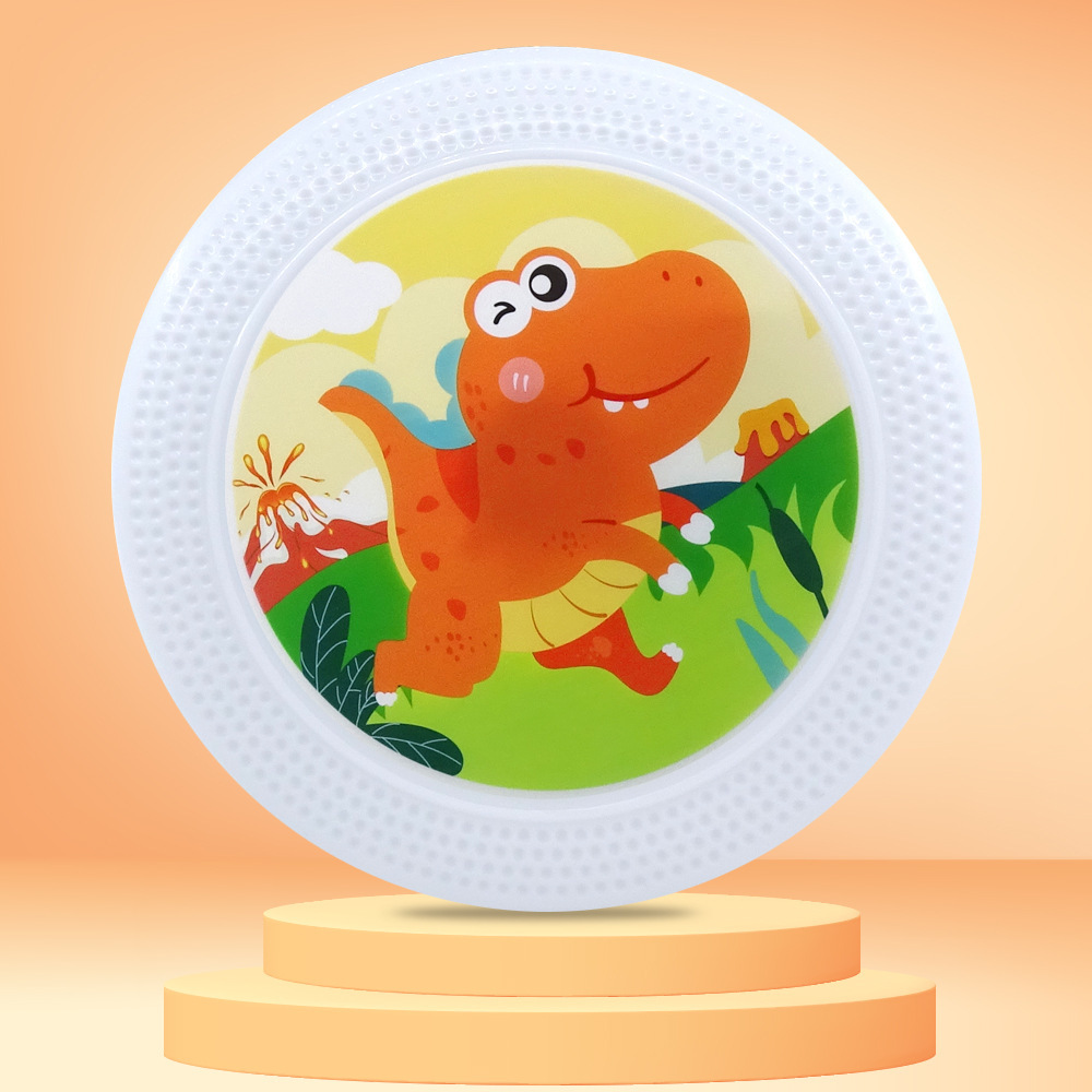 Luz al aire libre para niños disco volador PU material de mano pegamento suave disco volador deportivo sensación de entrenamiento juguetes de props deportivos