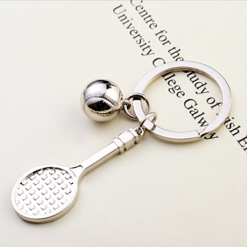 Creative sports ball keychain basketball badminton tennis football bowling table tennis pendant sports gifts