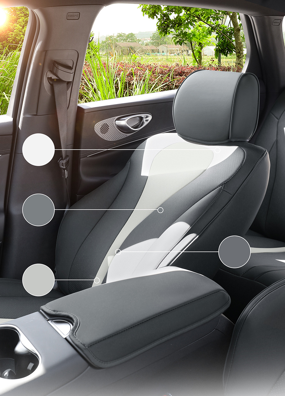 2025 Byd Hiace 06Dmi Seat Cover All-Inclusive Four-Season Special Hiace 06Ev Seat Cover Car Seat Cushion