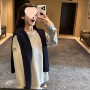 长袖俱乐部白色灰色卫衣