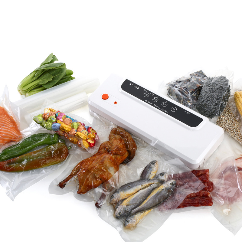 白色透明單面紋路真空袋 家商兩用乾果熟食品儲存袋 抽真空專用袋