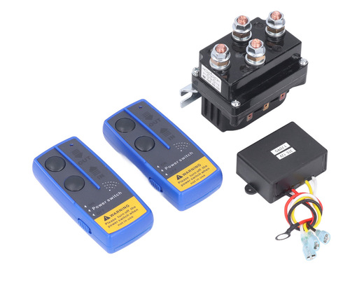 New 500A 12V Electric Winch Relay Winch Control System Wireless Switch Off-Road Winch Electrical