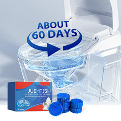 Jue-Fish 马桶清洁片 家用坐便器清洁除垢除臭去渍清香洁厕清洁片