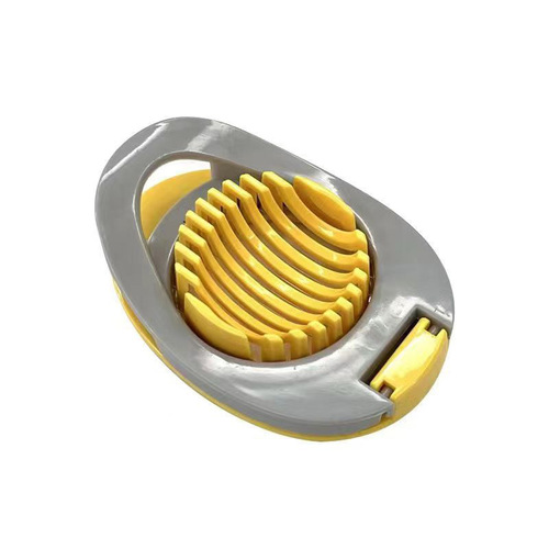 Multifunctional egg separator, slicing artifact, preserved egg splitter, plastic egg cutter, stainless steel kitchen utility tool