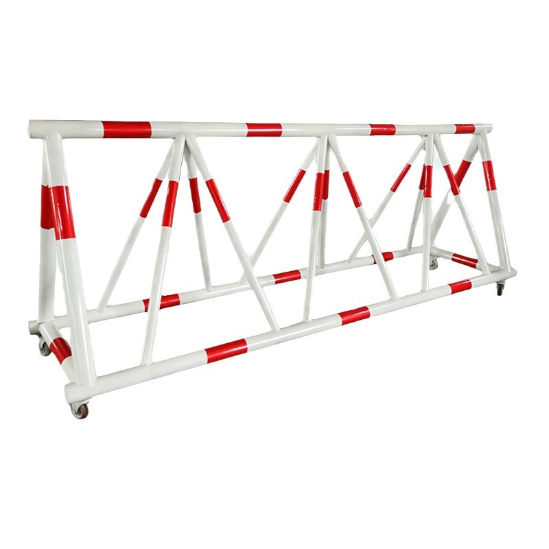 Juma Mobile Guardrail Red and White Car Barrier Kindergarten School Safety Anti-Collision Roadblock Traffic Facilities Isolation Fence