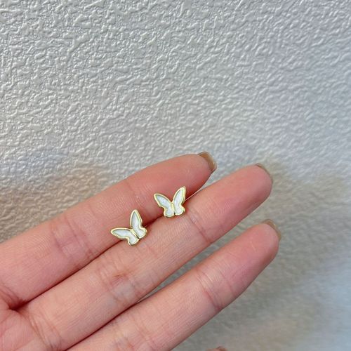 【Collection Two】925 Silver Needles Earrings for Women Students, Oil-Dipped Colorful Cute Live Streaming Earrings