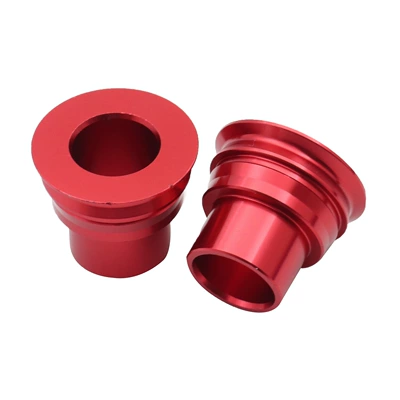hub spacer gasket is suitable | Motorcycle wheel hub - red-rear-spacer-sleeve