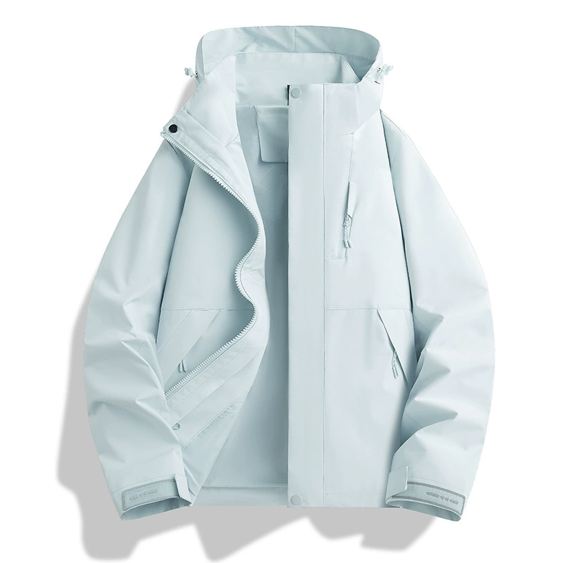 Фабрика прямых продаж весной и осенью тонкая штурмовая одежда мужской однослойный большой размер куртка ветрозащитный водонепроницаемый и дышащий открытый альпинистский костюм
