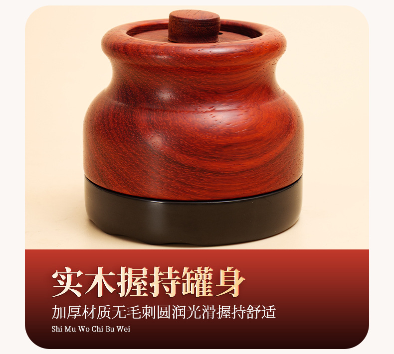 Bian Stone Moxa Massage Brush Home Meridian Gua Sha Abdominal Rubbing Warm Moxibustion Box Heat Therapy Tool in use