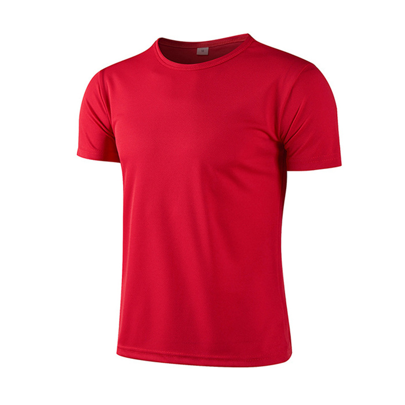 180gt camiseta personalizada de verano poliestireno de manga corta marca de moda chaqueta de hombre hombro juvenil deportivo rápido seco t media manga image 11