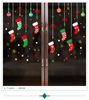 Creative Christmas glossy removable decorations on wall, factory direct supply, new collection