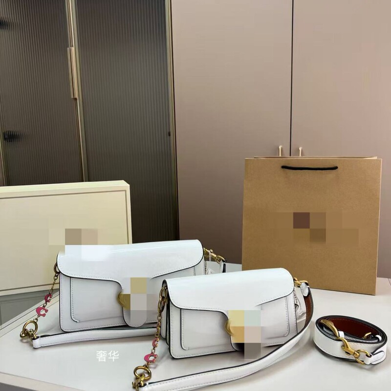 Coach Original Tabby 26 Classic Monogram Versatile Fashion Shoulder Crossbody Handbag with Lychee Pattern for Women