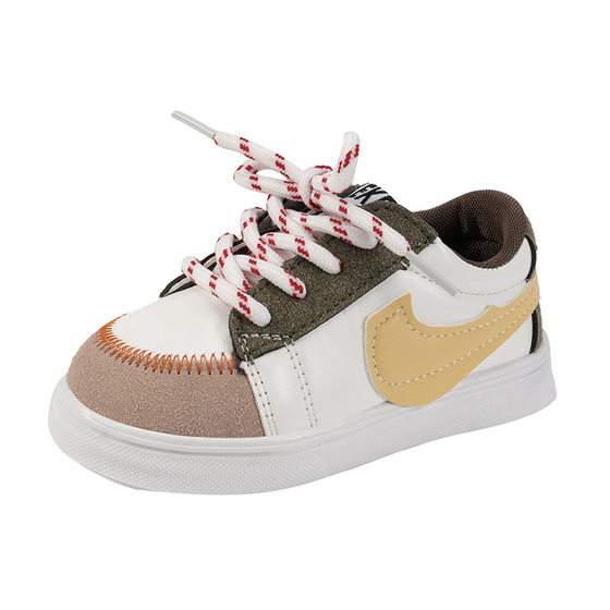 Children's Board Shoes 2025 Spring and Autumn Boys' Soft Sole Non-slip sneaker Girls' Korean Style Outdoor Casual Shoes Baby Children's Shoes