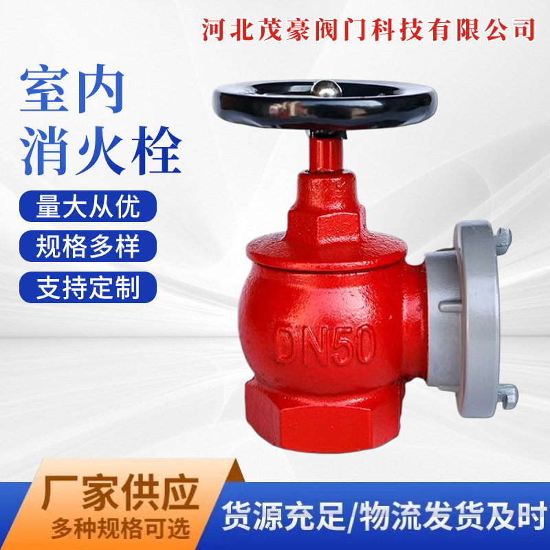 现货室内消火栓DN65旋转型双出口栓减压稳压栓快速灭火消防栓栓头