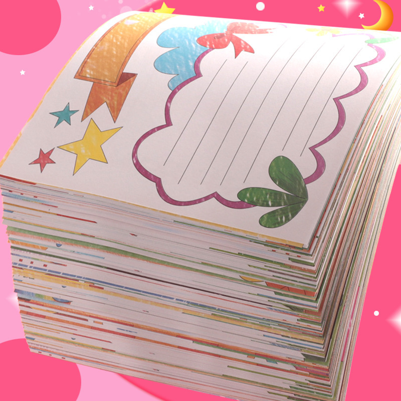 A4手描き半製品素材専用紙セットa3絵画本キャンパス通年祝日手書き新聞テンプレート作業|undefined