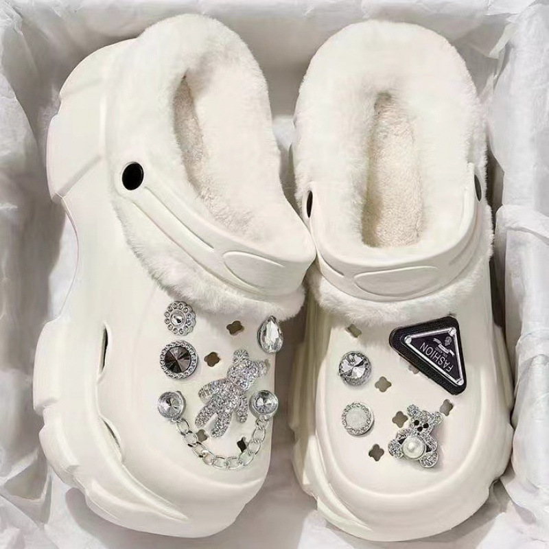 Hoyo Hoyo accesorios de zapatos lindos dibujos animados DIY botones de zapatos floral botones de zapatos accesorios botones de botones accesorios botones de PVC botones de zapatos