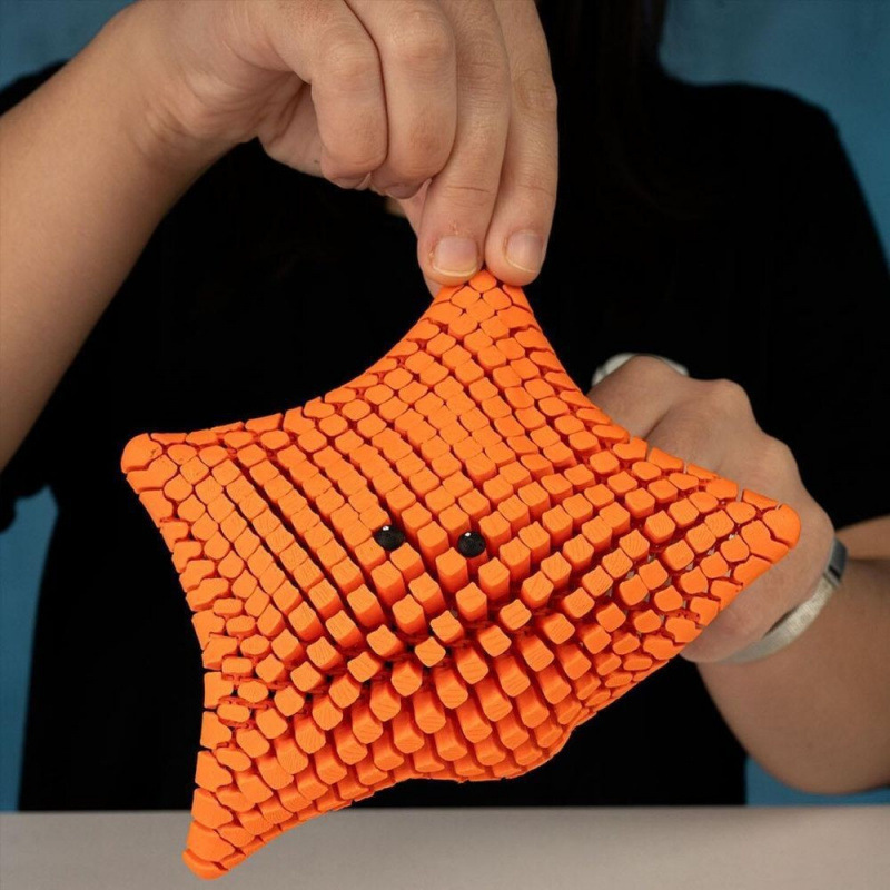 跨境3D打印海洋动物摆件儿童玩具批发可动关节解压摆摊礼物|undefined