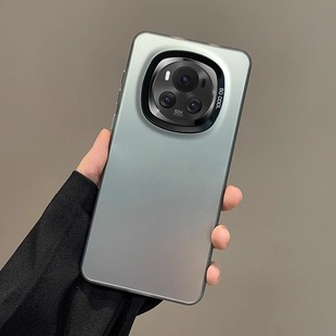IMD Color Silver Glory Mgaic6 Phone Case Solid Color Translucent Frosted Magic6 Applicable Protective Cover