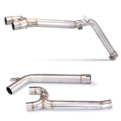 Without Drum and Back Pressure Package, Motorcycle exhaust pipe