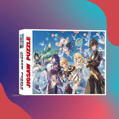 1000片拼圖一千塊兒童益智男女孩玩具成人版減壓高難度原神組合