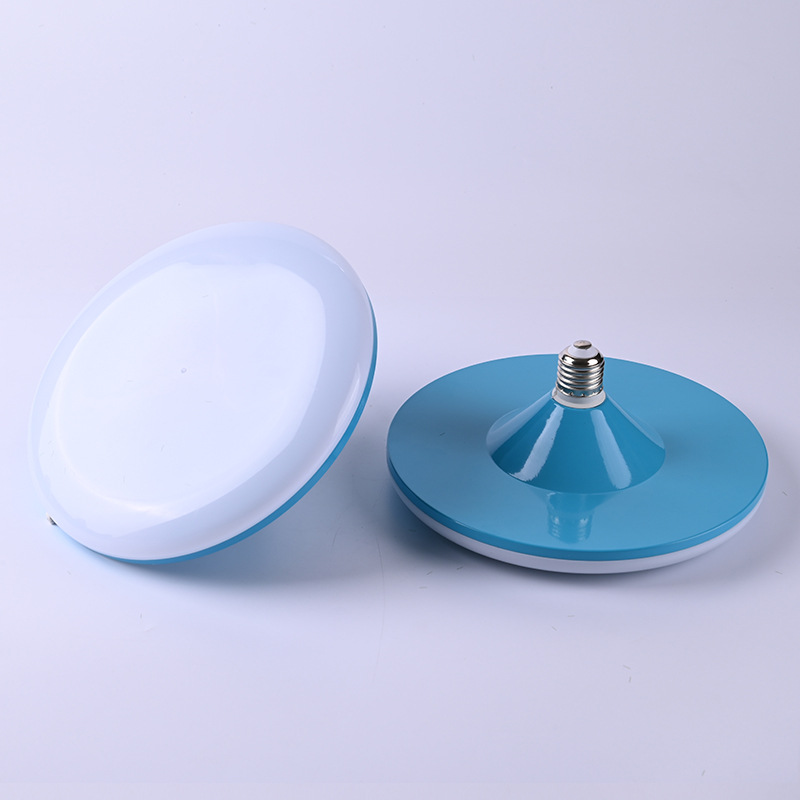 lámpara LED lámpara de plato volador ultra brillante hogar ahorro de energía a prueba de agua lámpara de protección de ojos luz blanca E27 tornillo alto ahorro de energía lámpara