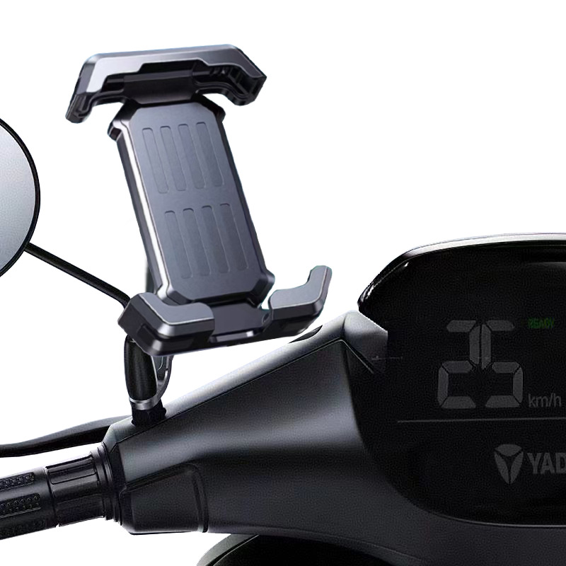 Nuevo soporte de teléfono móvil para automóviles eléctricos amortiguador para motocicletas para llevar navegación para conducir soporte de teléfono móvil para bicicletas a prueba de choques