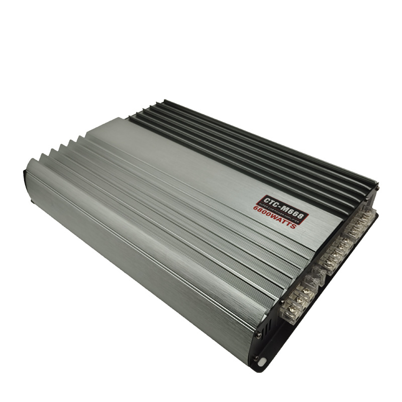 Factory Direct Four-channel 4 * 100W Car Audio Modified PoWer Amplifier M668 High-poWer Four-Way Car