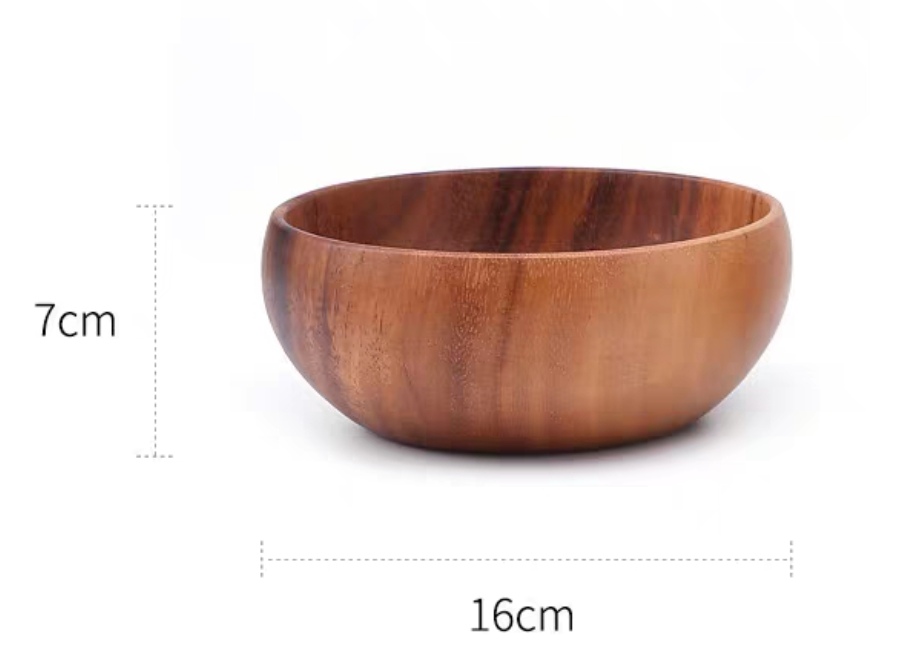<<아카시아 열매 세면대와 그릇 배 외경 16cm>>