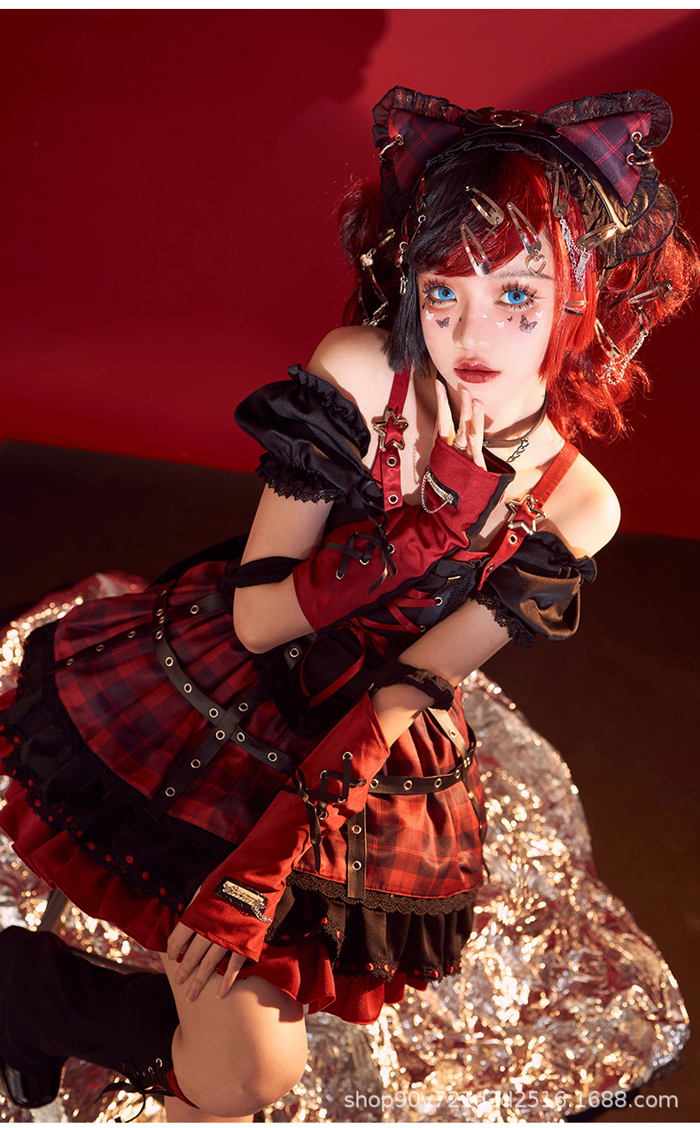 樱姬lolita原创设计涩谷猫猫洛丽塔正版y2k日常亚文化轻lo公主裙-阿里巴巴