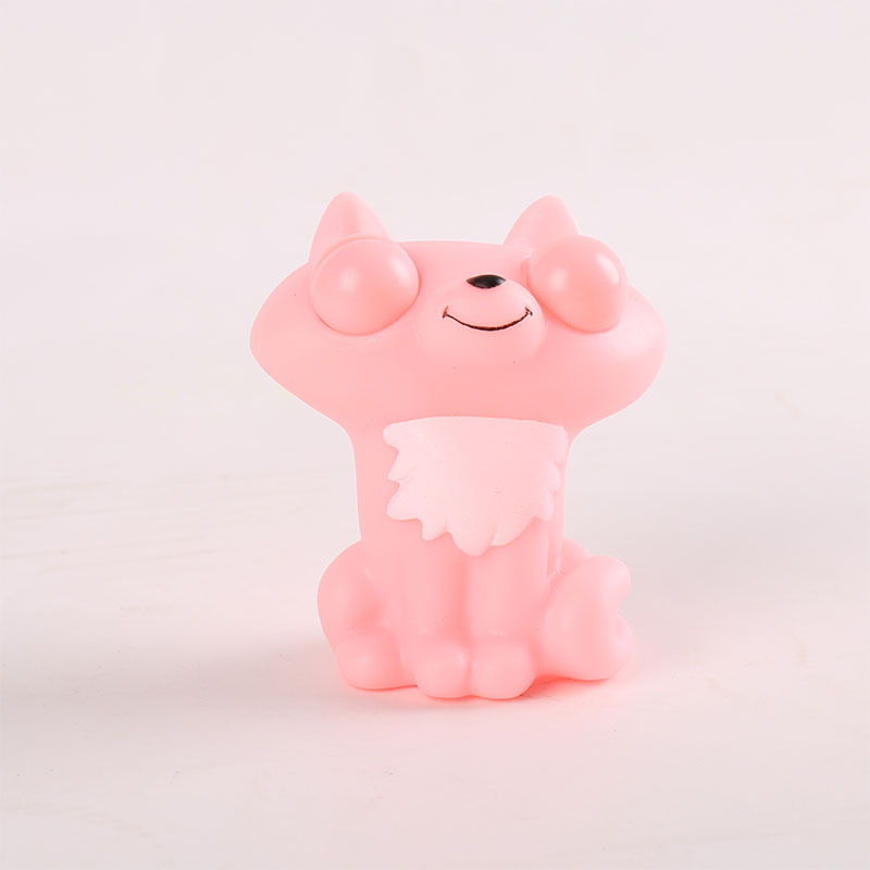 Transfronterizo caliente-venta llamativo gusano vegetal pellizco música descompresión juguete squeeze ojo-soplado creativo ventilación descompresión artefacto fábrica al por mayor