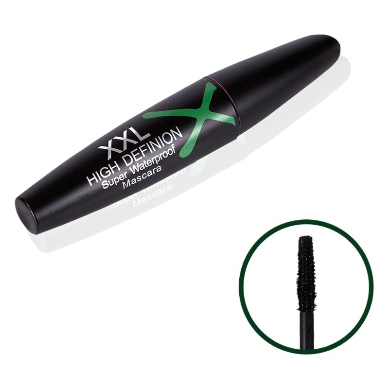 Xiudai Noche Oscura Tenedor verde impermeable largo rizado grueso alargado natural de larga duración no floreciente rimel ventas directas de fábrica