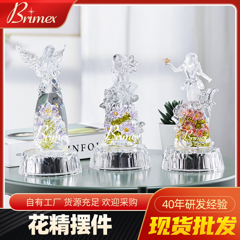 Simple and Luxurious Crystal Carved Angel Bull Figurine for Home, Living Room, Study, Office Desktop Decoration Simple and Luxurious Crystal Carved Angel Bull Figurine for Home, Living Room, Study, Office Desktop Decoration