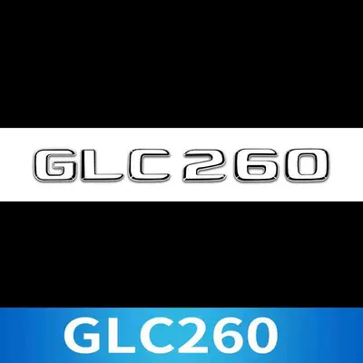 tail emblem, lettering, Car logo - standard-glc260-is-the-same-as-the-original-car