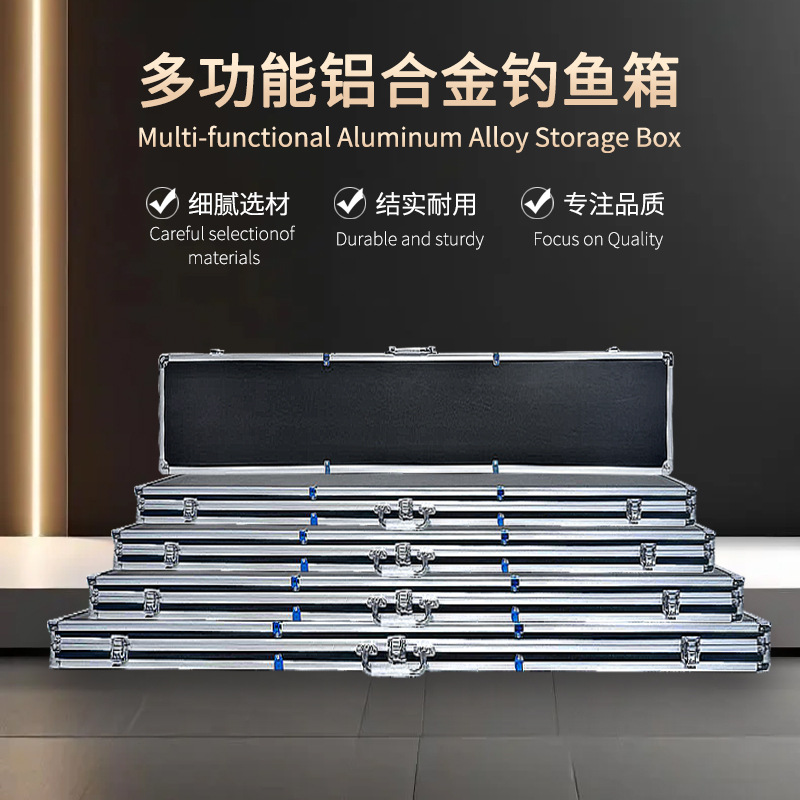 Herramientas personalizadas fabricantes de cajas de aluminio maleta de hardware para telescopio astronómico maleta de aleación a prueba de choques de múltiples tamaños