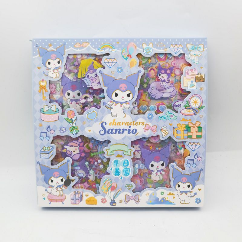 블루 쿠로미 32개 스티커 세트