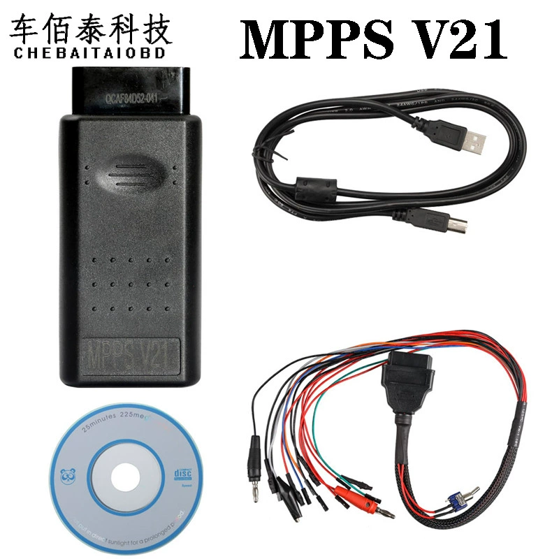 MPPS V21 MAIN+TRICORE+MULTIBOOT с диагностическим прибором Breakout Tricore