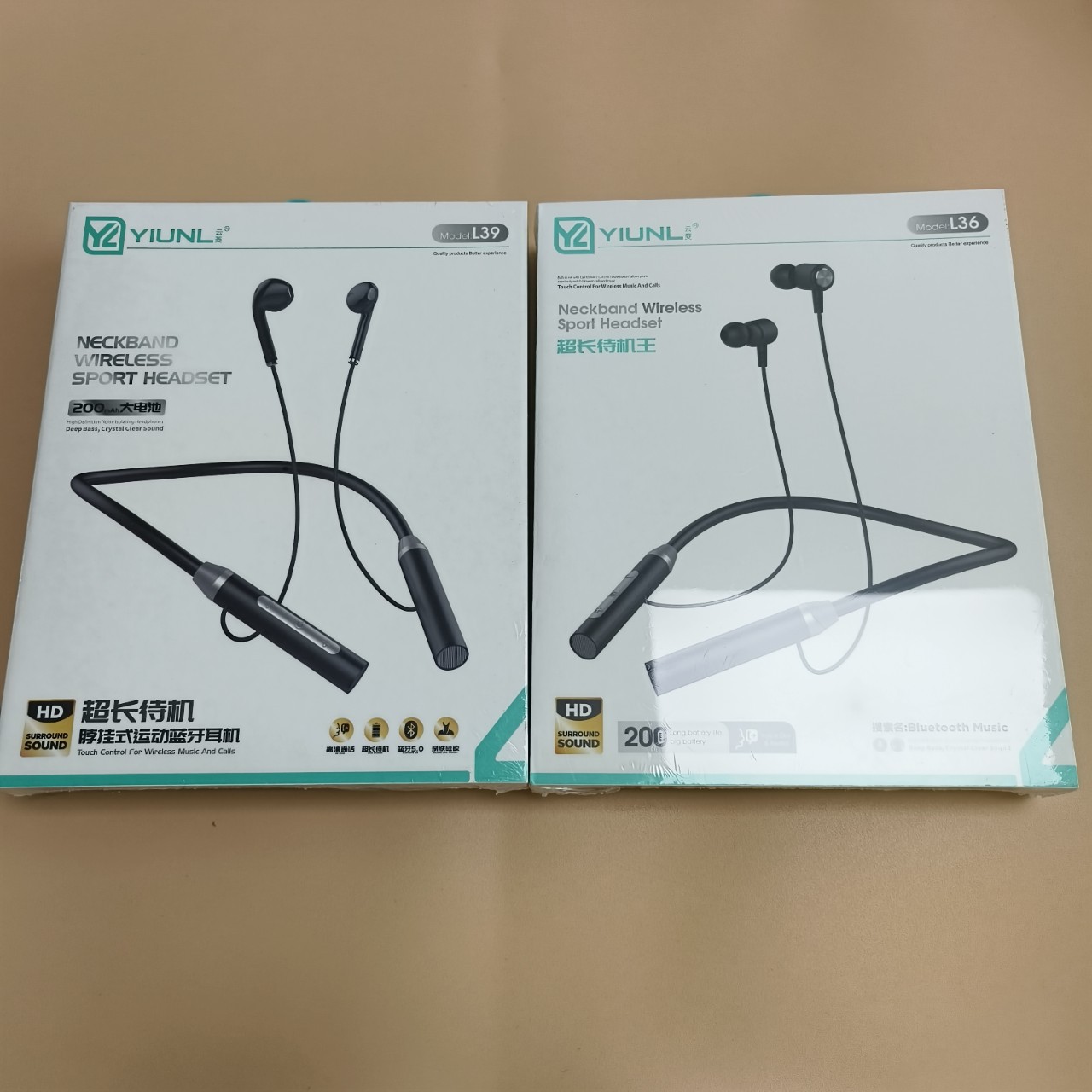 In-Ear Running Bluetooth Headphones Wireless Wholesale Neckband Sports Running Gift Model Dedicated for Running