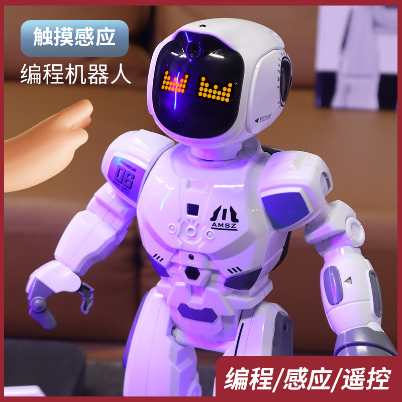 Leneng K30 intelligent programming robot high-tech multi-functional induction early education machine children's interactive toys wholesale