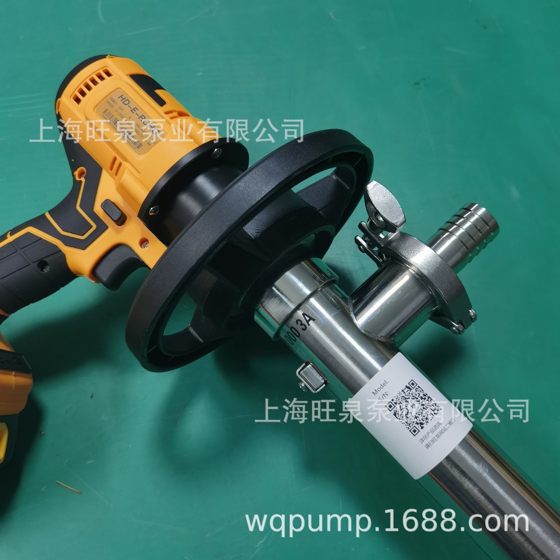 ��Ȫֱ��HD-E-RCHG+SS304-1000 3A����﮵��Һ�á����ʽͰ��