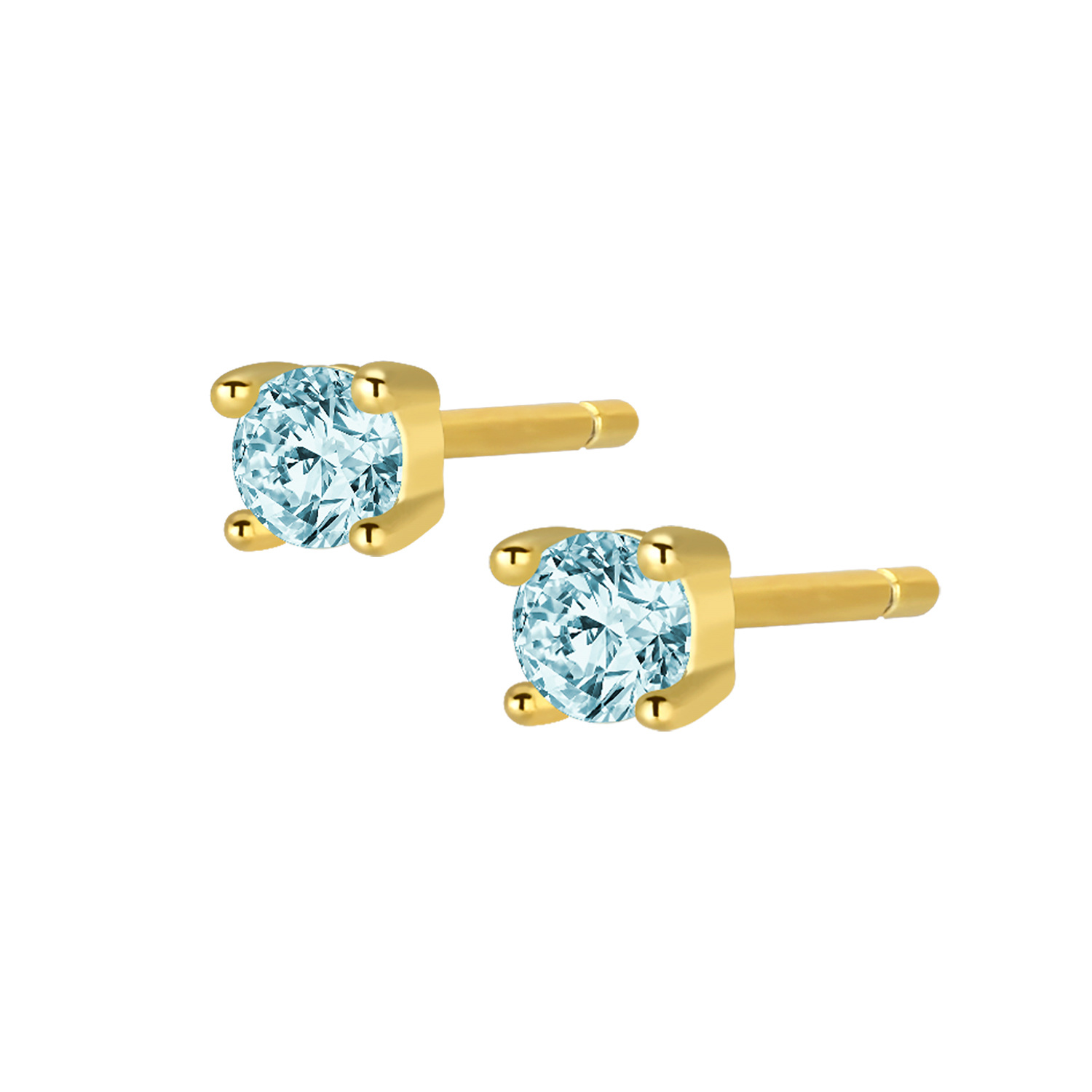 Cubic Zirconia And Pearl Stud Earrings For Everyday Wear_voghion.com