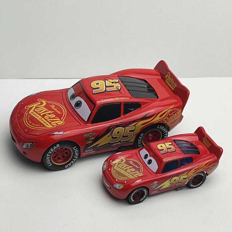 Large Cars 3 Lightning Mcqueen Alloy Toy Car Sound and Light Pull Back Kidsren's Anti-Real Car Model Large Cars 3 Lightning Mcqueen Alloy Toy Car Sound and Light Pull Back Kidsren's Anti-Real Car Model
