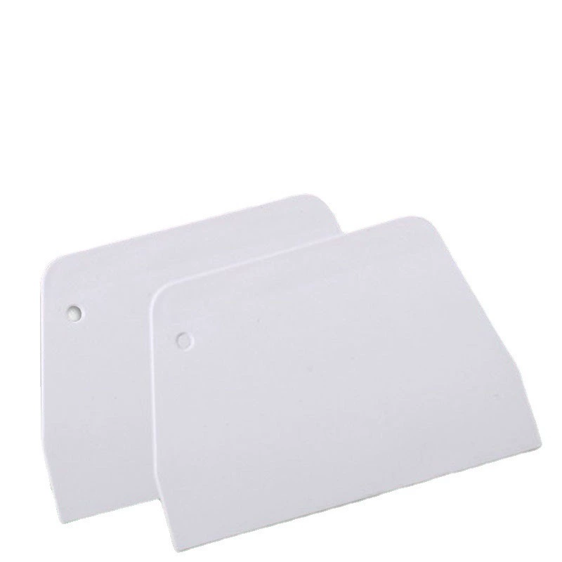 Baking and making cake scraper tool plastic rice dumpling cream panel hanging water plate scraper household kitchen cutter