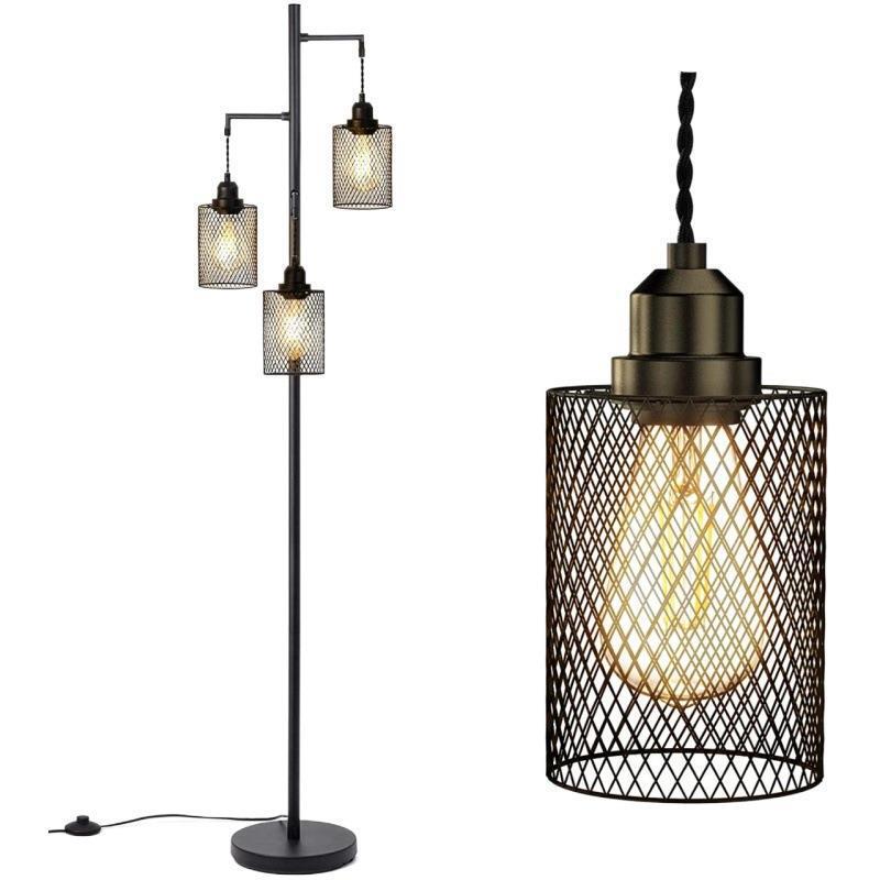 Retro floor lamp American industrial style creative living room sofa study bedroom bedside ebay cross-border wayfair